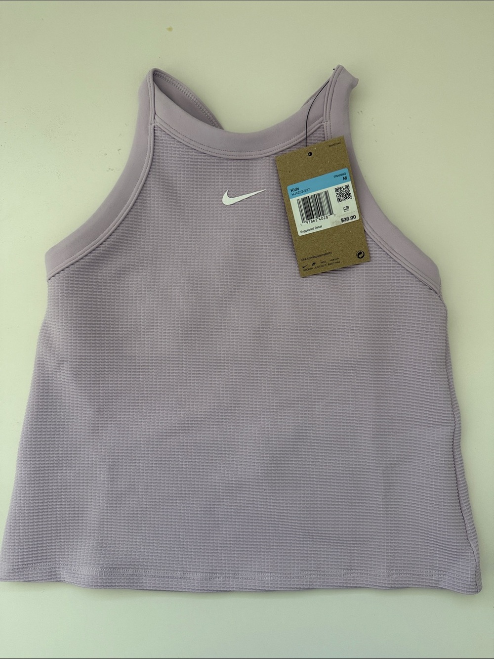 Nike Girls Lavender Racerback Tank Top Size M